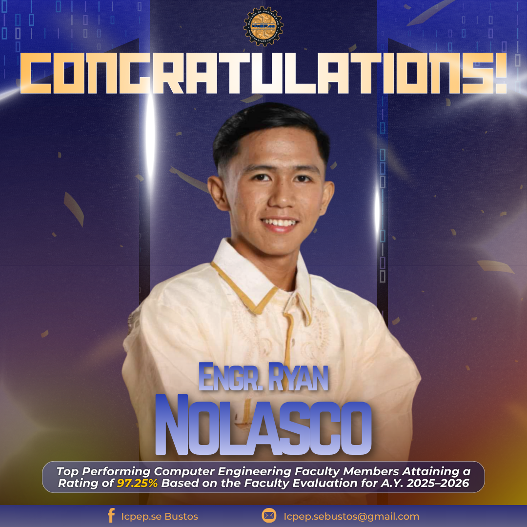 Top Performing CpE Faculty Member