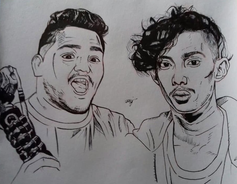 Portrait Study of Two Men